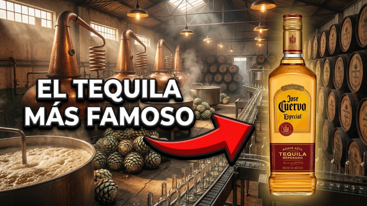 ASÍ se FABRICA el TEQUILA JOSE CUERVO en MÉXICO: Del Agave a la Botella