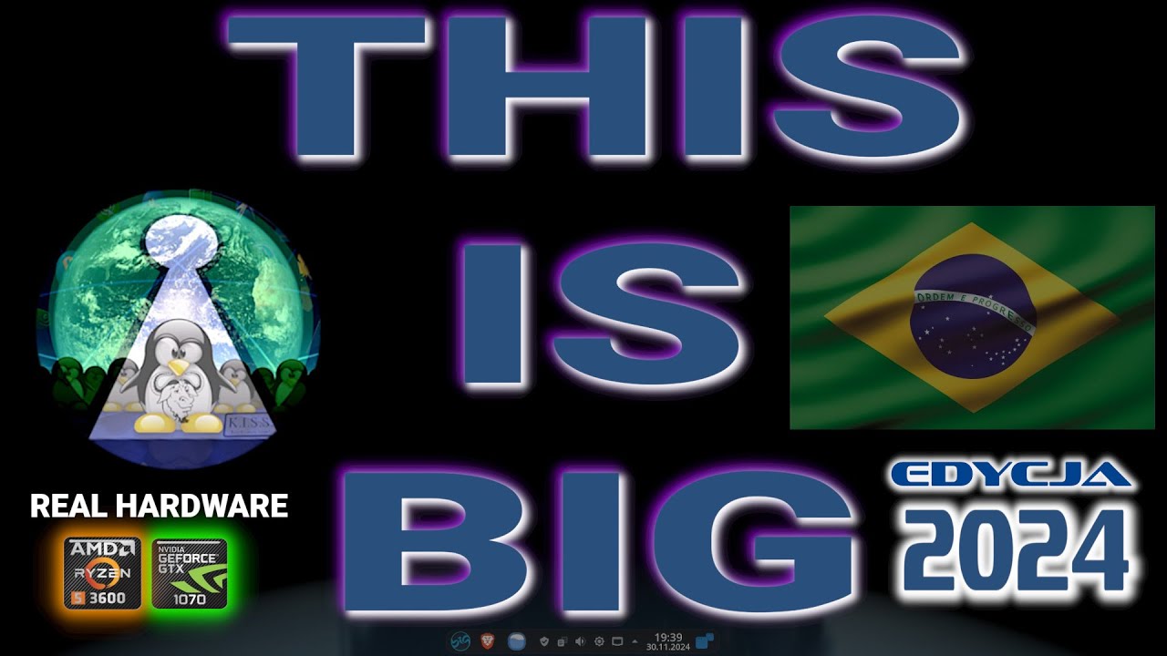 THIS LINUX SYSTEM IS BIG 2024 - Tyle iż aż tyle - REAL HARDWARE NVIDIA TEST