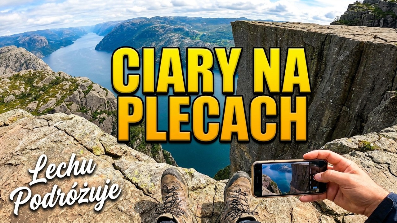 Preikestolen Norwegia co tu się dzieje 😍