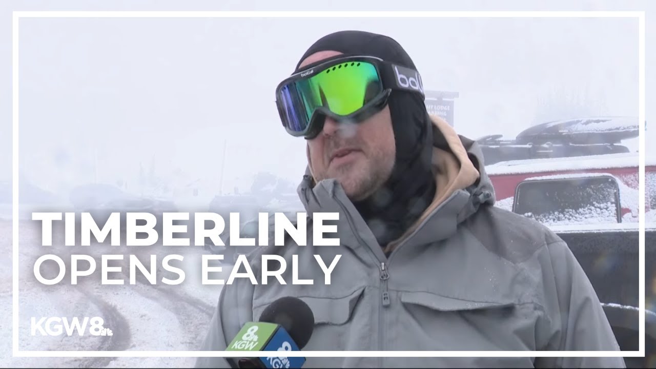 Timberline Lodge switches to daily operations as snow piles up