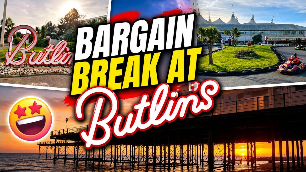 We Try Butlins BARGAIN Midweek Break! Bognor Regis - I WAS SHOCKED 😳
