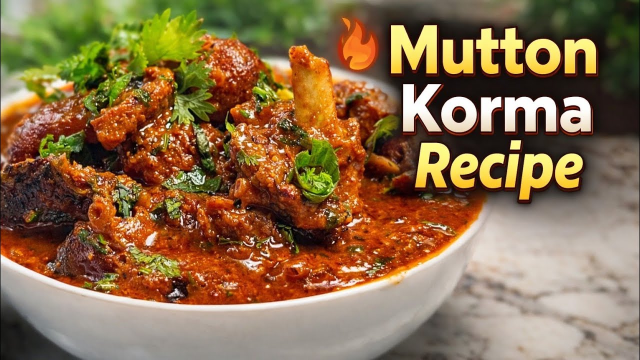 Hyderabadi Mutton Korma Recipe | Ramzan Special Shahi Korma | Ek Chutki Namak