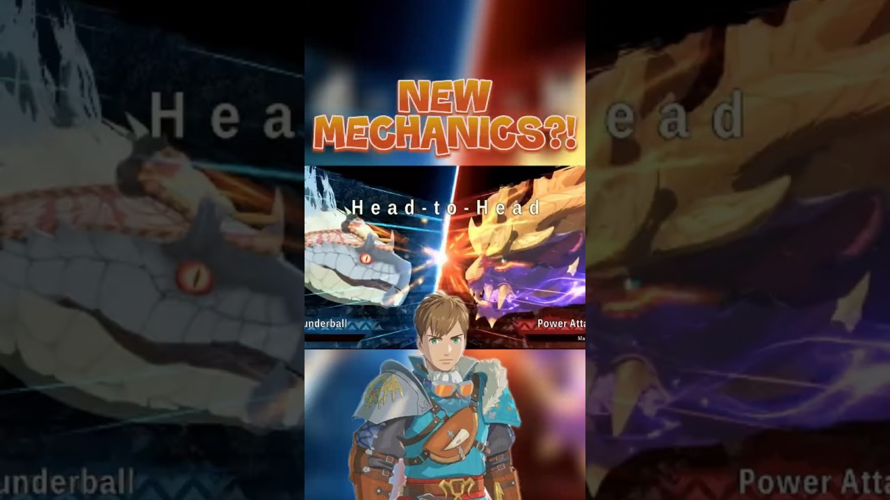 Monster Hunter Stories 3 just got wild 😱 Longsword, monster gauge & seamless flying! #MHS3 #gaming