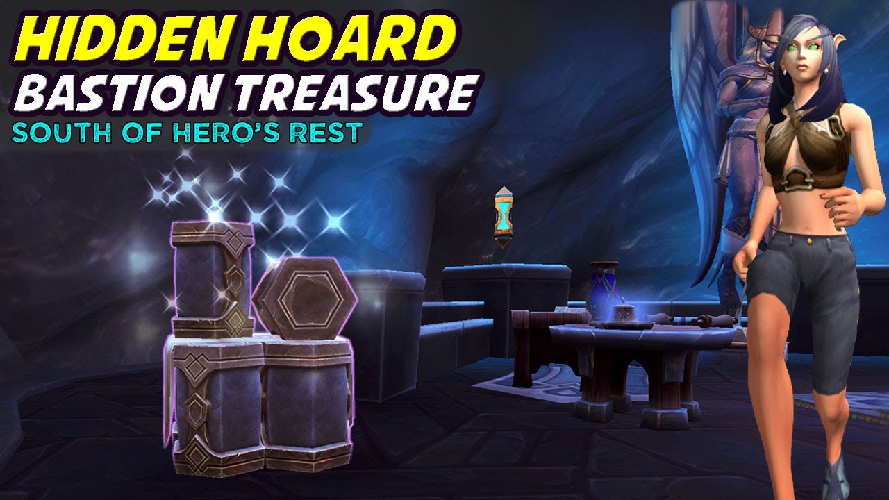 Hidden Hoard (South of Hero's Rest) - Bastion Treasure