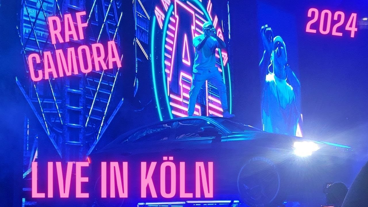 Raf Camora - Anthrazit Forever Tour 2024 - Lanxess-Arena Köln 27.11.24 - LIVE Konzert