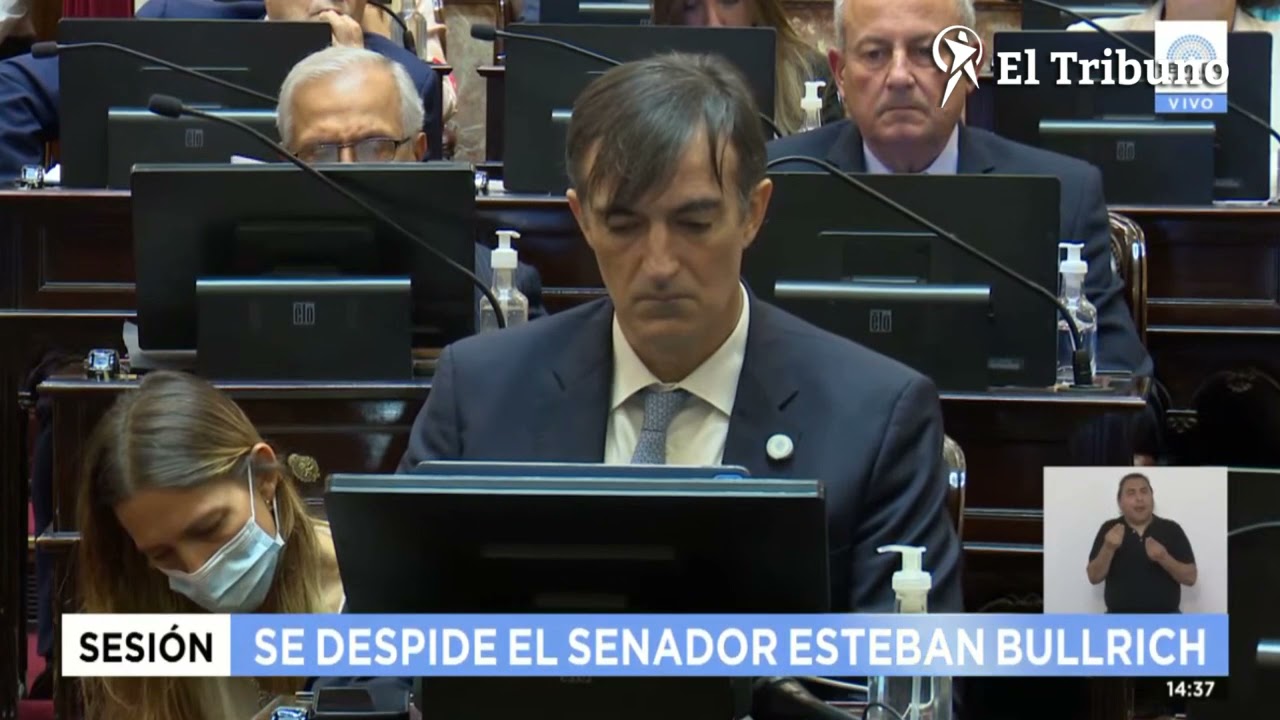 Esteban Bullrich renunció a su banca con una carta que conmovió a todos