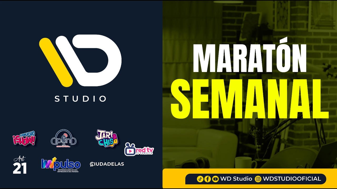 🔥 MARATÓN SEMANAL WD STUDIO 🔥