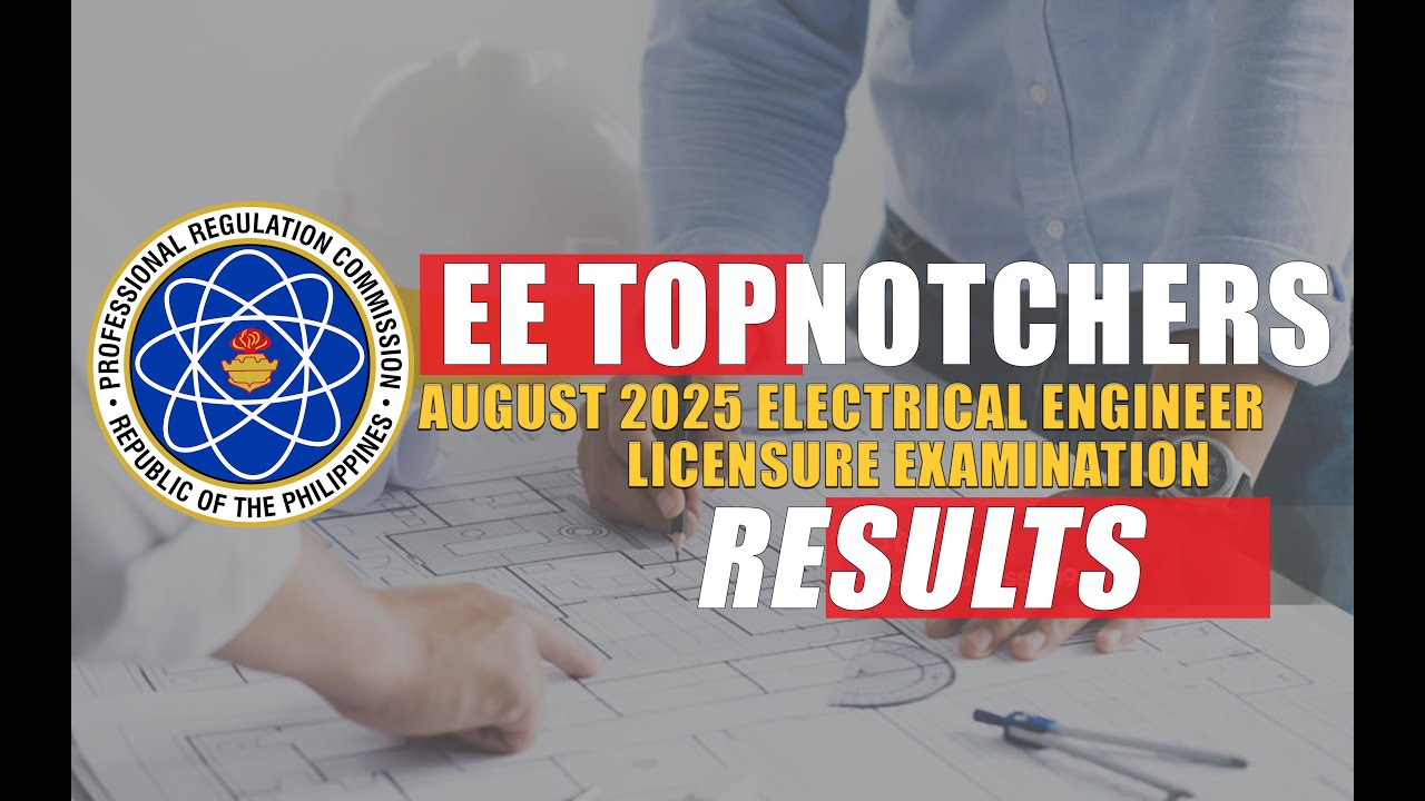 August 2025 Electrical Engineer Licensure Examination Results | Board Exam