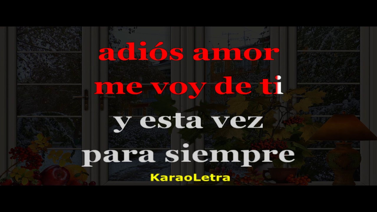 Adiós amor - Christian Nodal (Karaoke)