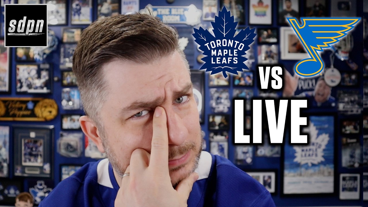 Toronto Maple Leafs vs St. Louis Blues | LIVE w/ Steve Dangle