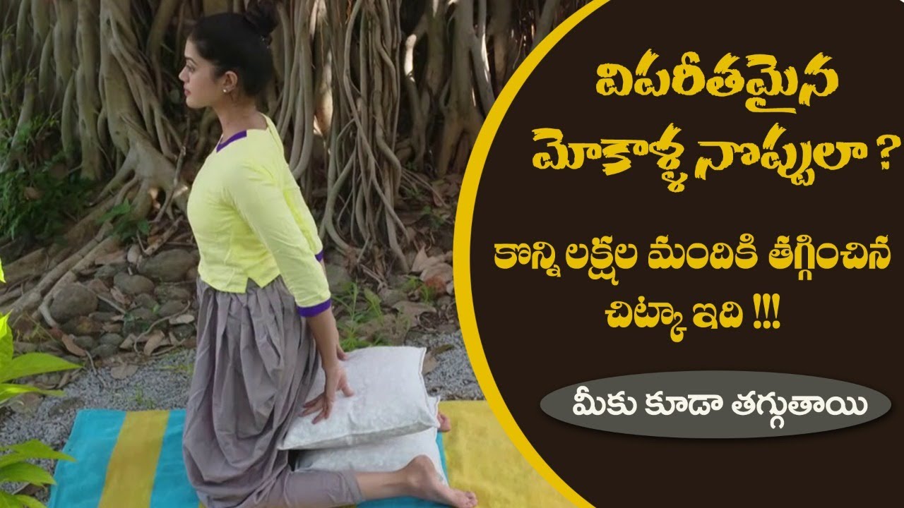Reduces knee pains | Improves Blood Circulation | Pain Relief | Yoga with Dr. Tejaswini Manogna