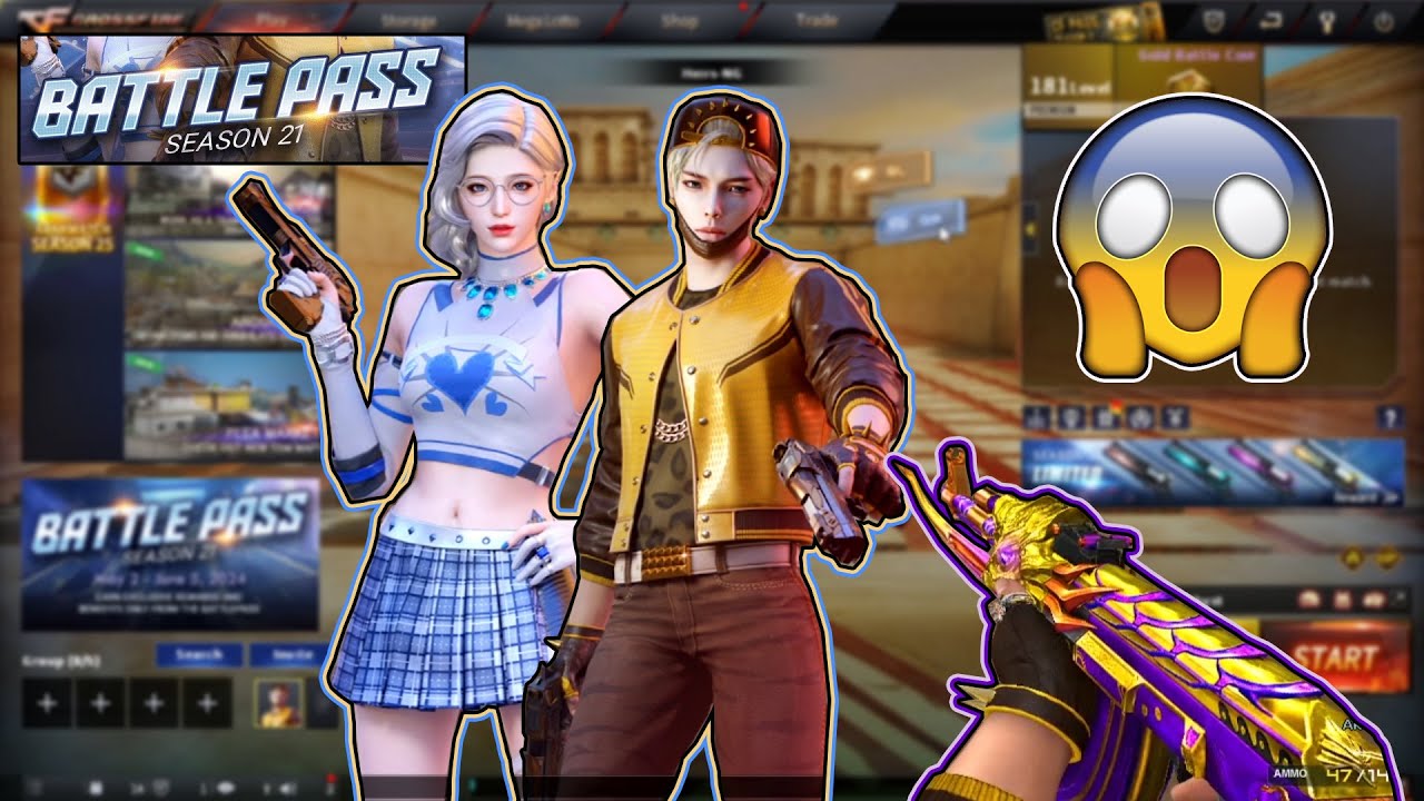 CFPH: Battle Pass Season 21 (Spent 1000+ Ecoin) Preview | Crossfire Philippines 3.0