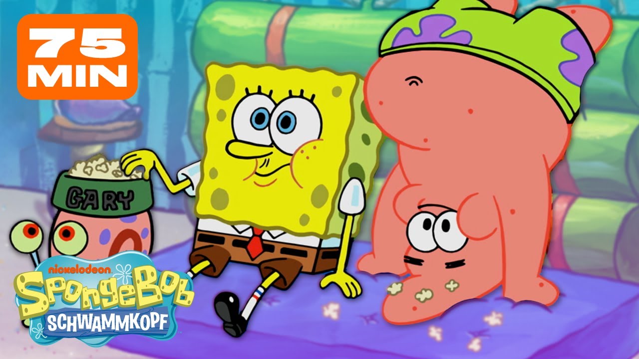 SpongeBob | 1 Stunde in SpongeBobs Ananas! | SpongeBob Schwammkopf