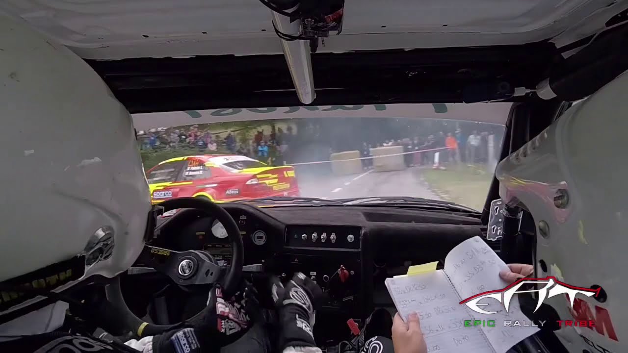 RallyLegend 2020 - BMW M3 E30 on board - Show, Sideways, Drift and Mistakes