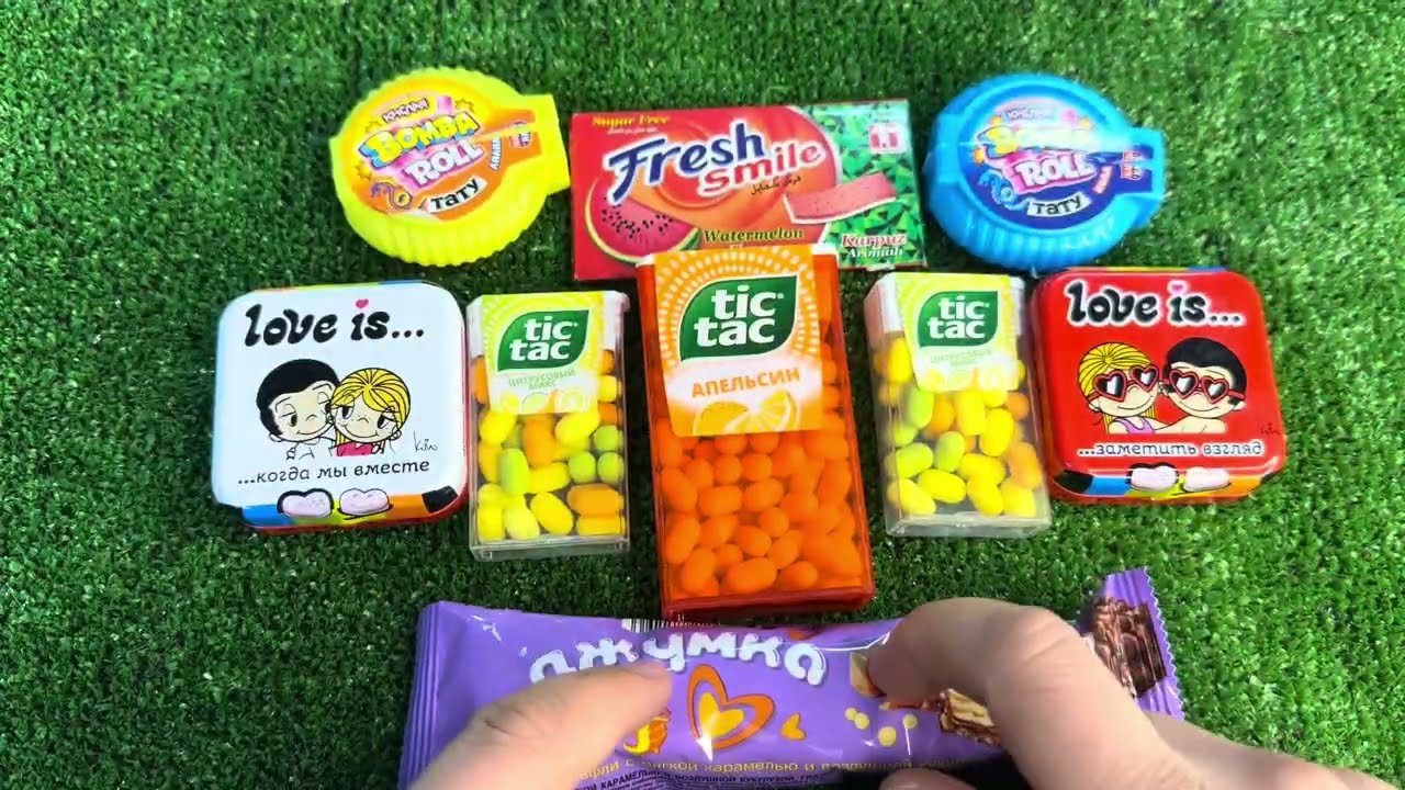 ASMR fresh smile love is tic tac #satisfying 