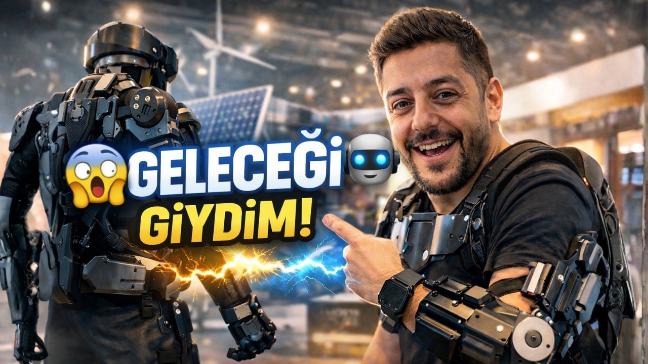 S&uuml;per G&uuml;&ccedil; Ger&ccedil;ek Oldu 😳Geleceğin Teknolojileri Bu Fuardaydı! #solarexistanbul