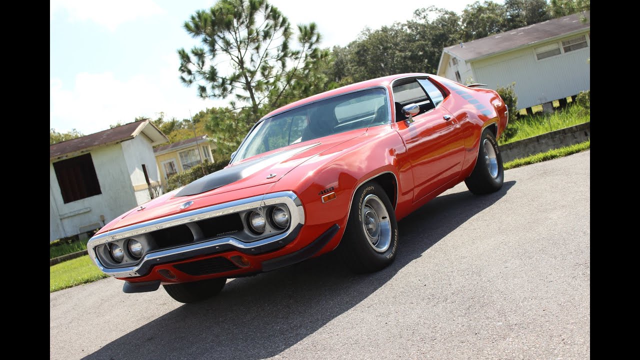 1972 Plymouth Satellite Road Runner Tribute #623