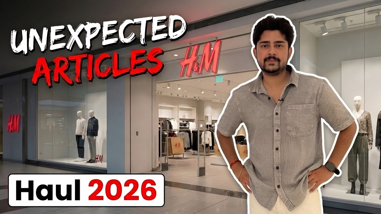 H&M New Collection Haul for Men | H&M Monsoon Collection Try-On | H&M Sale 2026 | Kalua😍