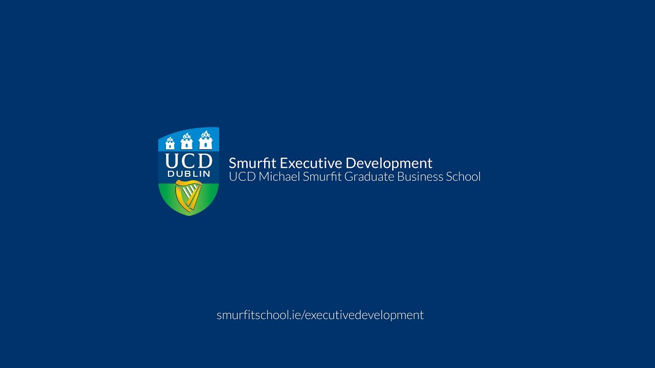UCD Executive Development Technology Governance for Board Directors and Business Leaders Intro
