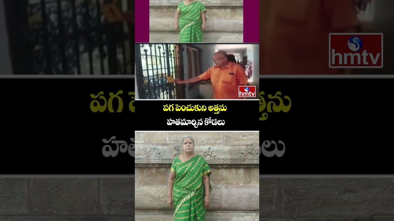 పగ పెంచుకుని అత్తను హతమార్చిన కోడలు | AP Crime News | Visakhapatnam | hmtv