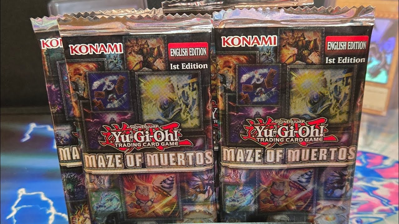 Yu-Gi-Oh! Maze of Muertos! | 2026 | Konami | 4 Packs!