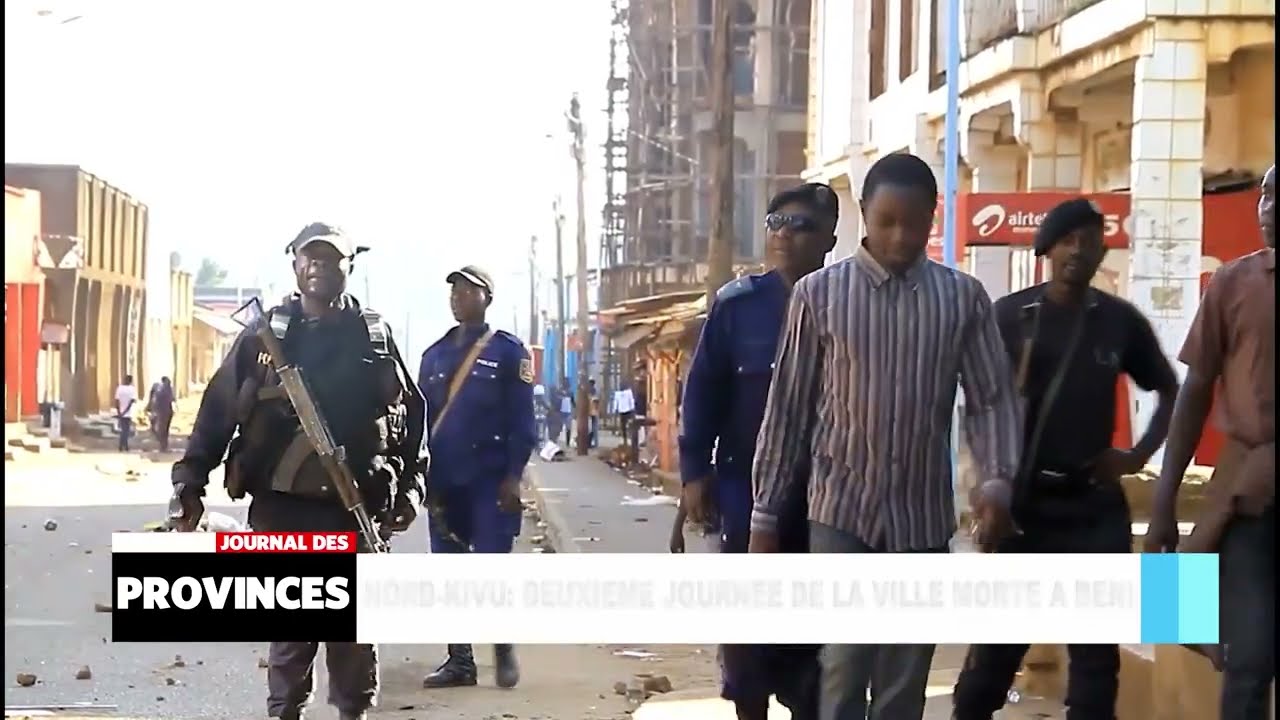 Nord-Kivu: Deuxième journée de la ville morte à Beni