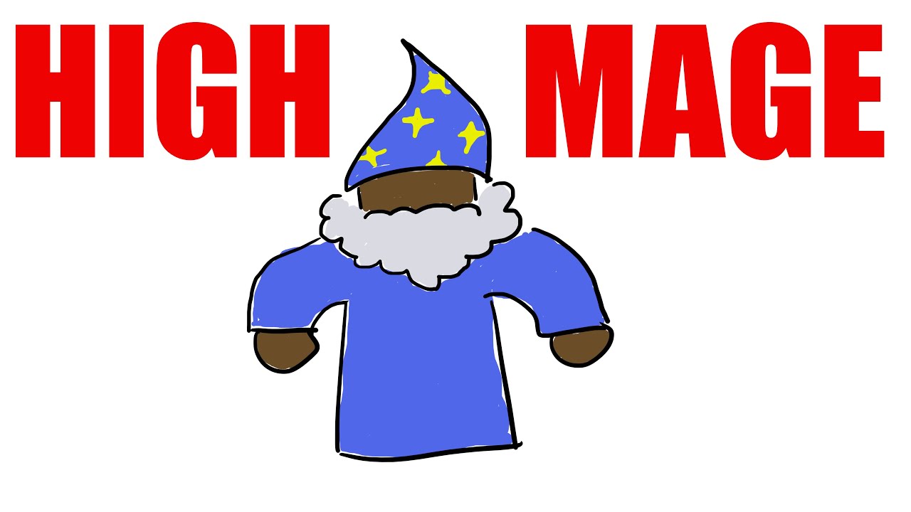 it's a high mage!