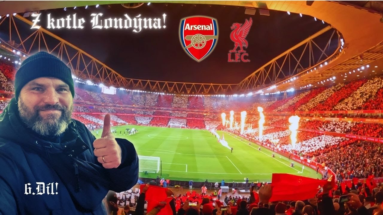 Z🔥KOTLE Londýna: ULTRAS s bubnem! Igelitový choreo! Poborák! Podivnej šlágr z VIP! ARSENAL-LIVERPOOL