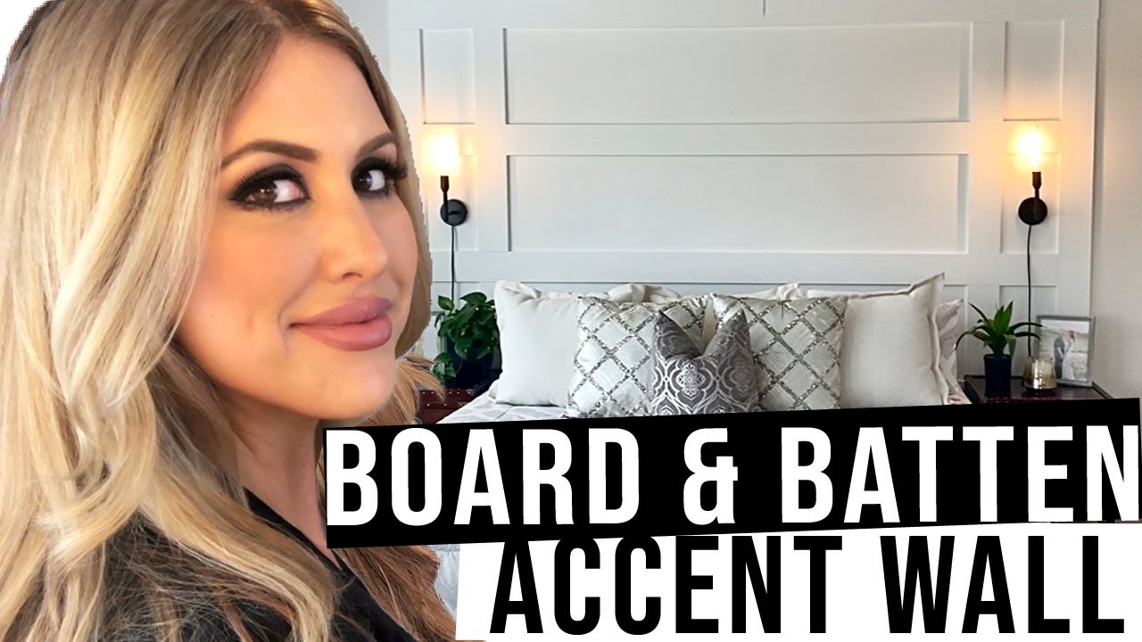 DIY Board and Batten Accent Wall