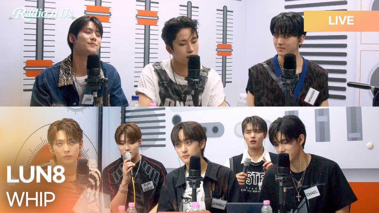 LUN8 (루네이트) - WHIP | K-Pop Live Session | Radio’n Us