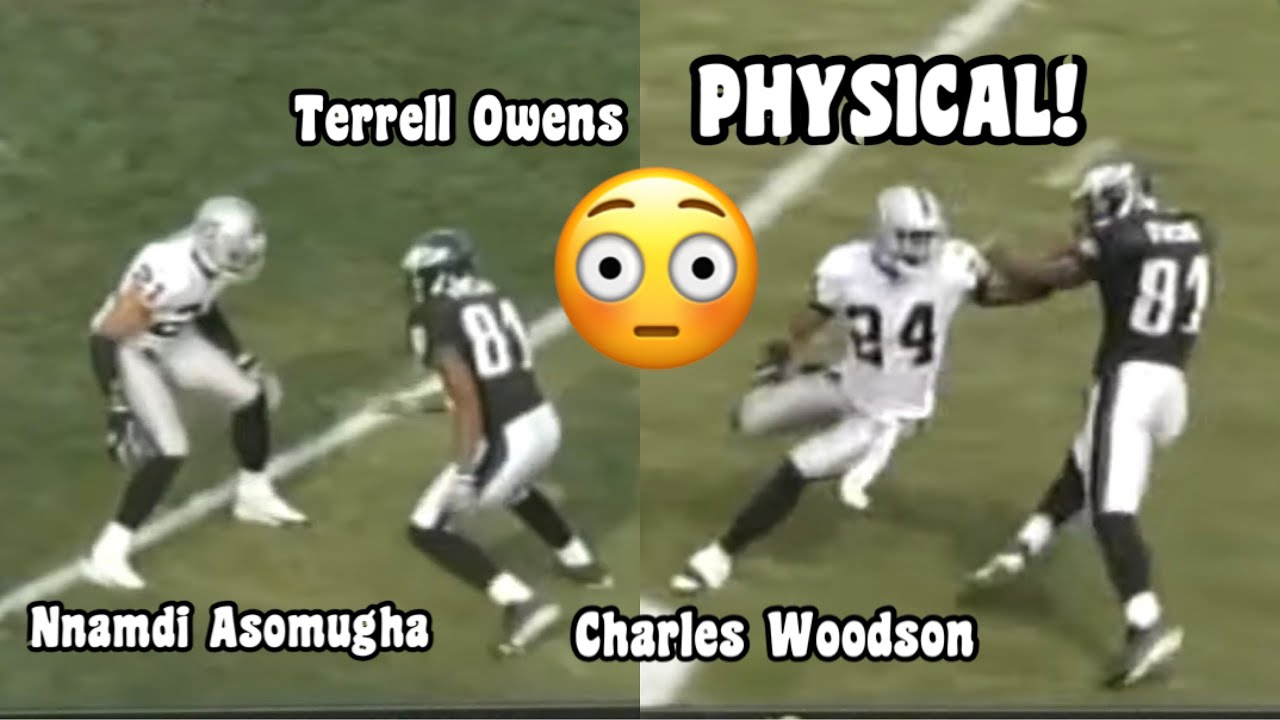 Terrell Owens Vs Charles Woodson & Nnamdi Asomugha 🔥 (2005) WR Vs CB