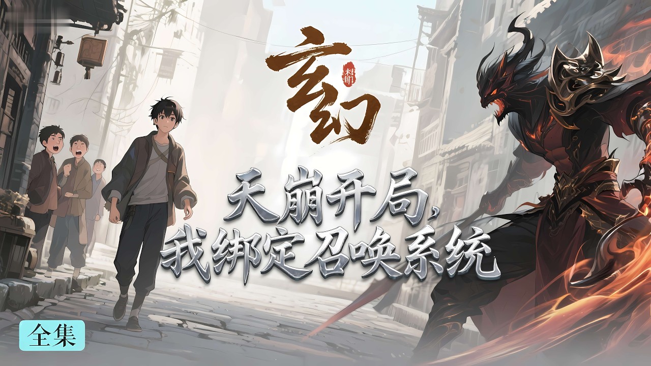 一口气看完《玄幻：天崩开局，我绑定召唤系统》全集，林宇穿越成废少，开局退婚被逐族，众人讥笑皆称废物。他绑定强者召唤系统，召唤灭世杀神。敢辱我者，杀！敢逐我者，灭！天外天出万界颤！我林宇当镇压诸天万族！