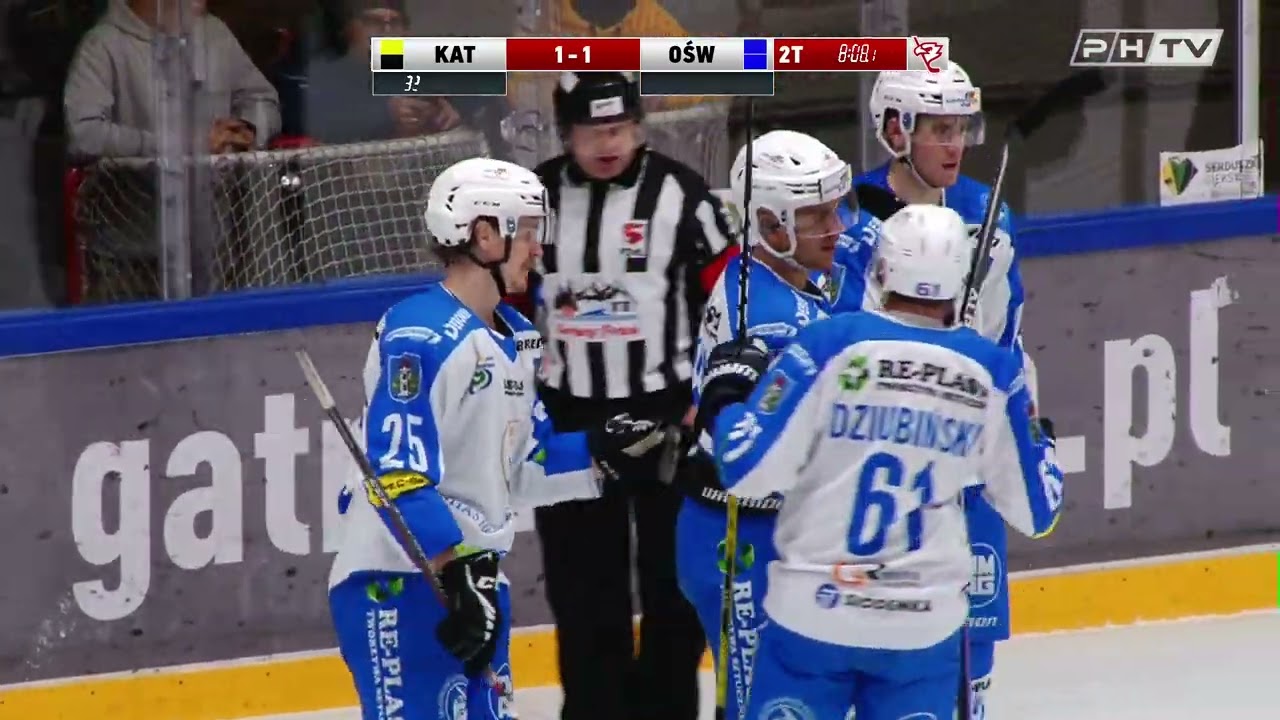 GKS Katowice - Re-Plast Unia Oświęcim 2:3 d.