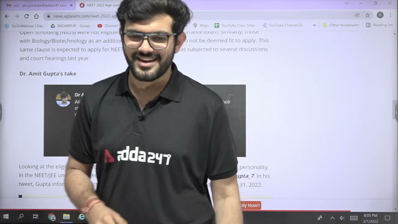 Information about age limit for NEET 2022 UG