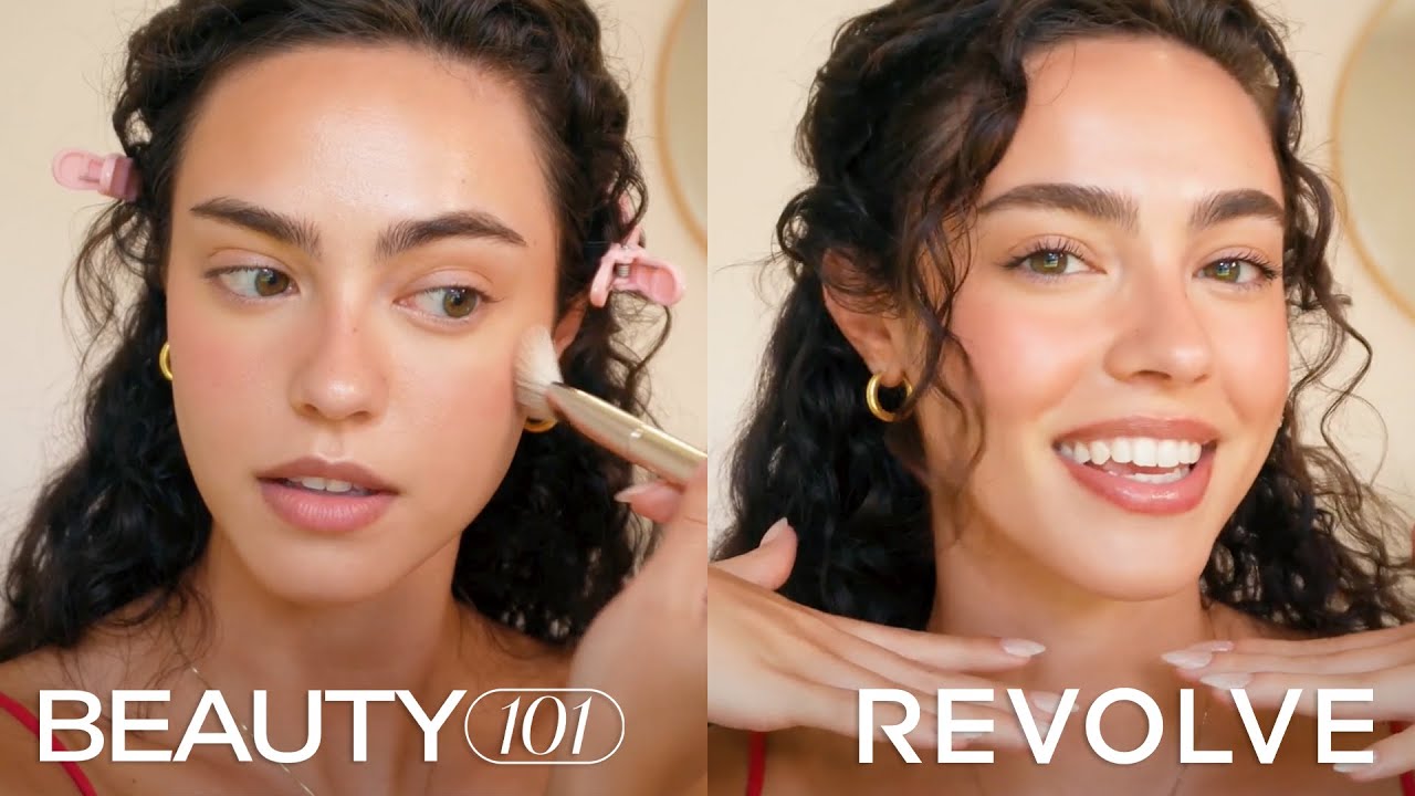 Summer Sunkissed Makeup Routine With Kiana Davis | Beauty 101 | REVOLVE