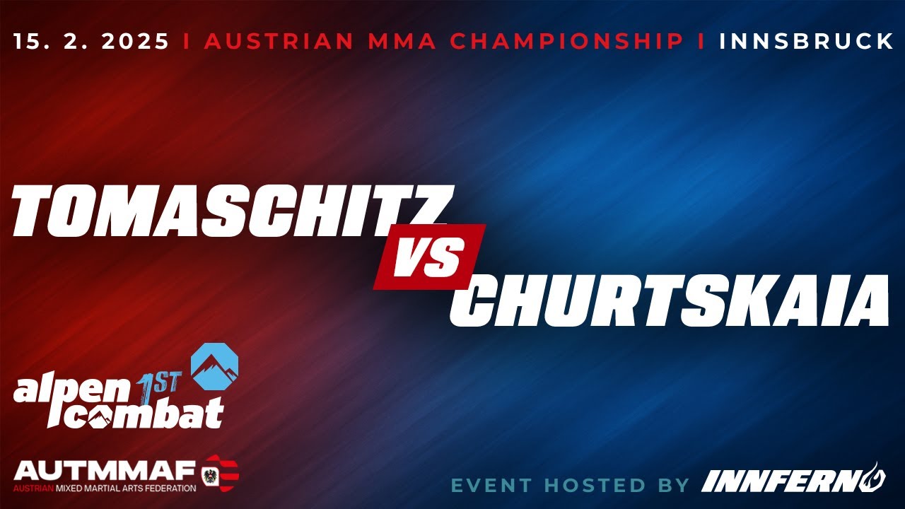 Free MMA Fight | Tomaschitz Sebastian VS Churtskaia Luca | Austria MMA Championship | Alpen Combat 1