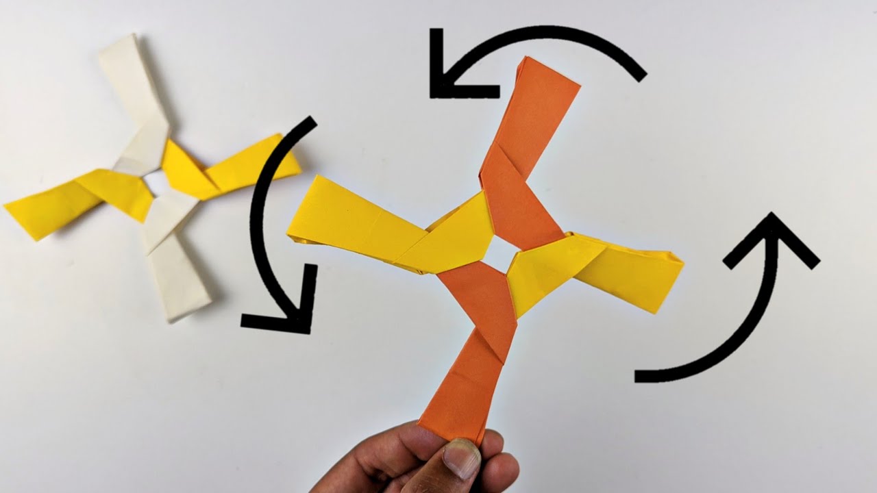 Ninja Star Blade | Frisbee | Origami - 1088