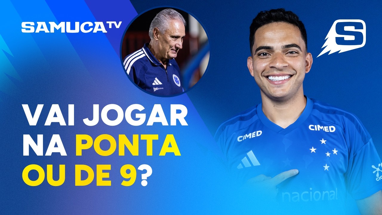 O QUE BRUNO RODRIGUES PODE ACRESCENTAR AO CRUZEIRO EM 2026? SAMUCA TV ANALISA