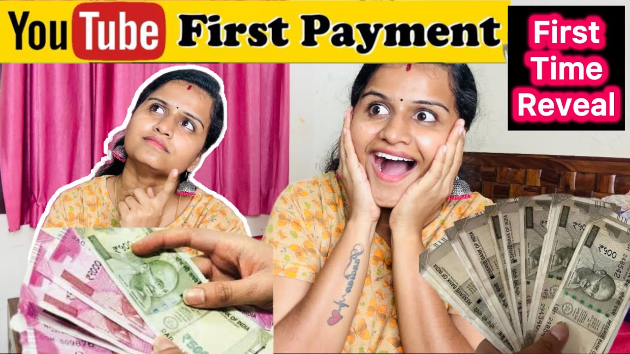 YouTube Income & Journey/ First payment from YouTube/ YouTube salary/ My YouTube Earnings