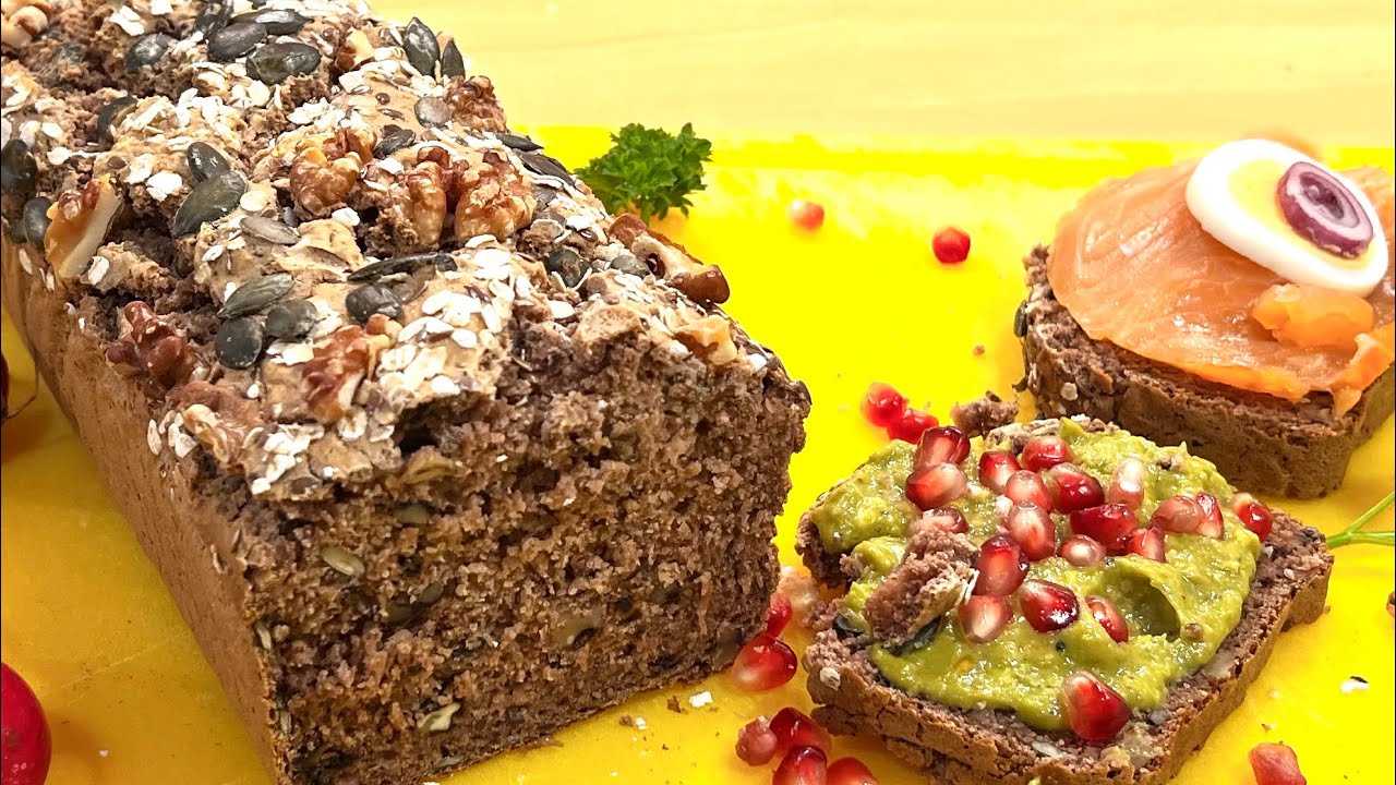 #Vegan #Glutenfreies Brot ohne #Hefe 