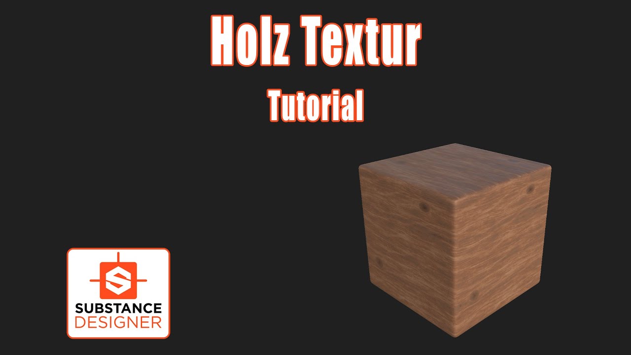 Basic Wood / Holz Textur - Substance Designer Tutorial