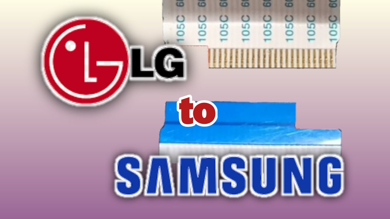 Cara Pasang Layar Data LG Ke Data Samsung // Lvds Modification LG To Samsung