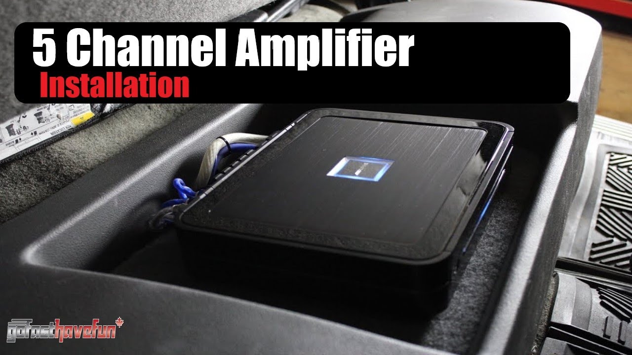 Builds: AnthonyJ350's Alpine PDX 5 channel amplifier upgrade (Chevy Silverado)