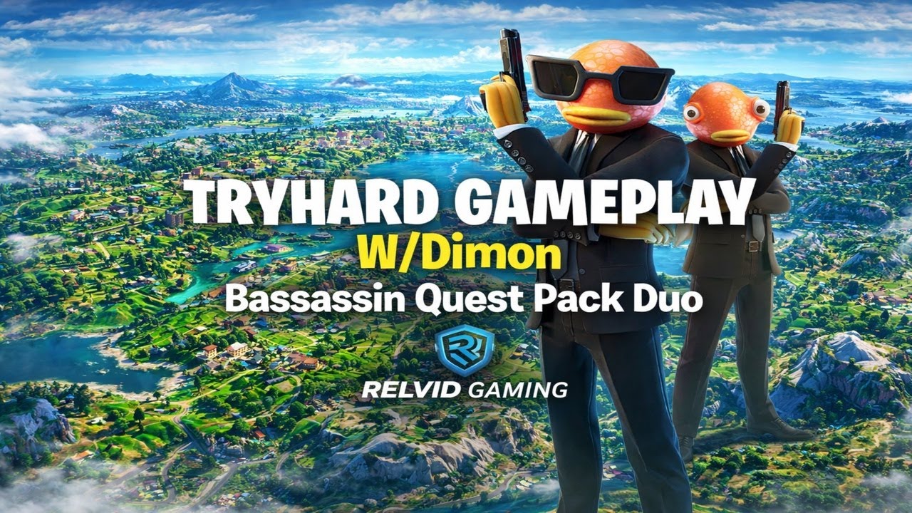 Bassassin Quest Pack DUO TRYHARD GAMEPLAY!!🔥 | Fortnite 2026 PART 18 |