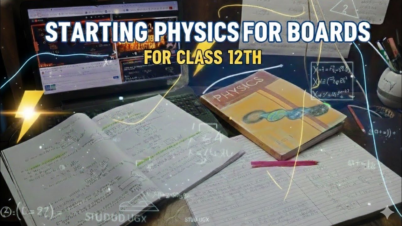 Staring Physics Board Preparation|| #cbseboardexam#studyvlog#ashusir
