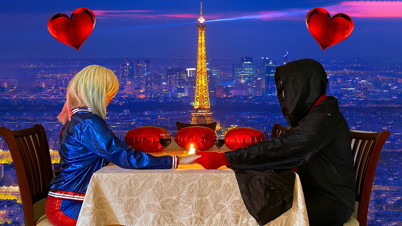 ★ JANTAR ROMÂNTICO PARA ARLEQUINA E ZAP ★ SERÁ QUE ROLOU BEIJO?