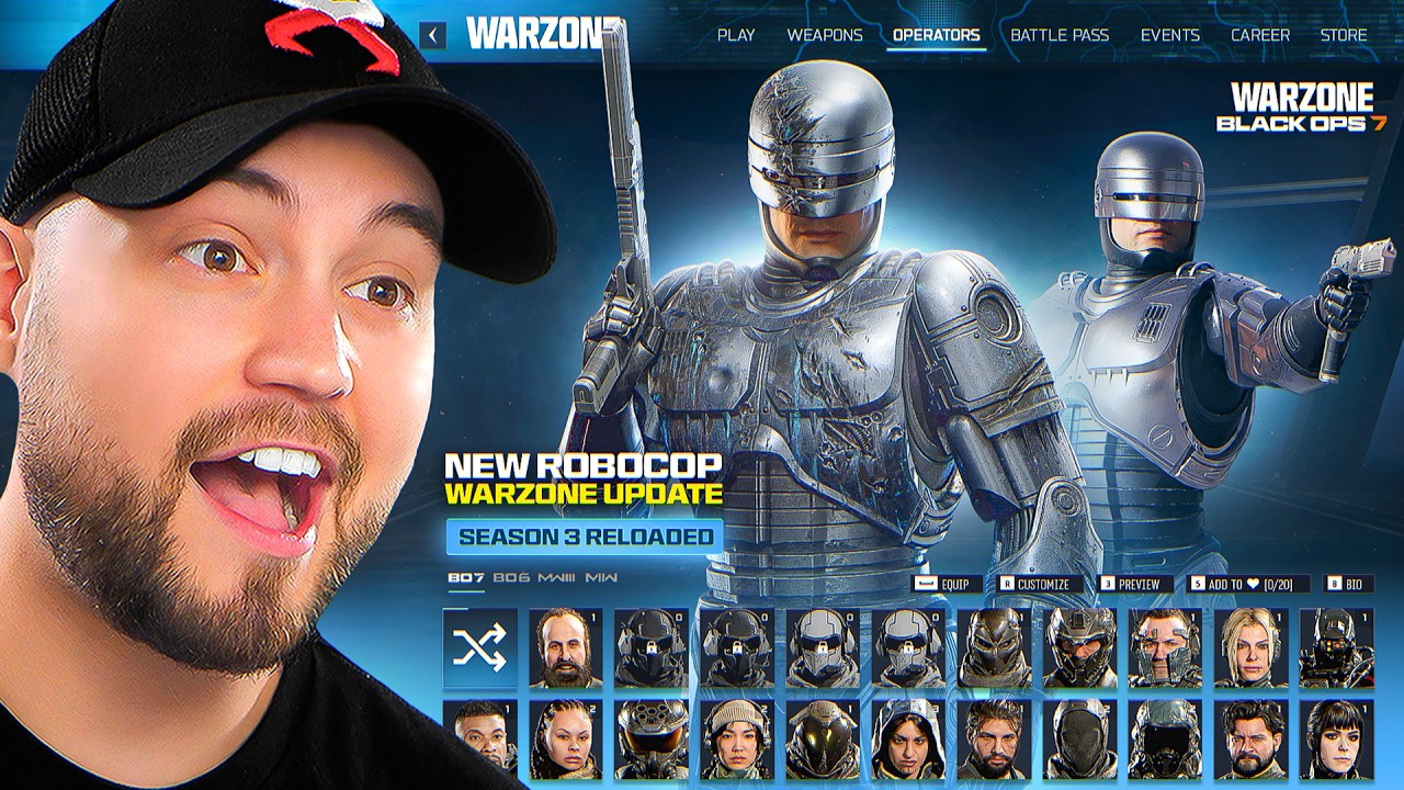 Call of Duty's NEW ROBOCOP x WARZONE UPDATE is here!