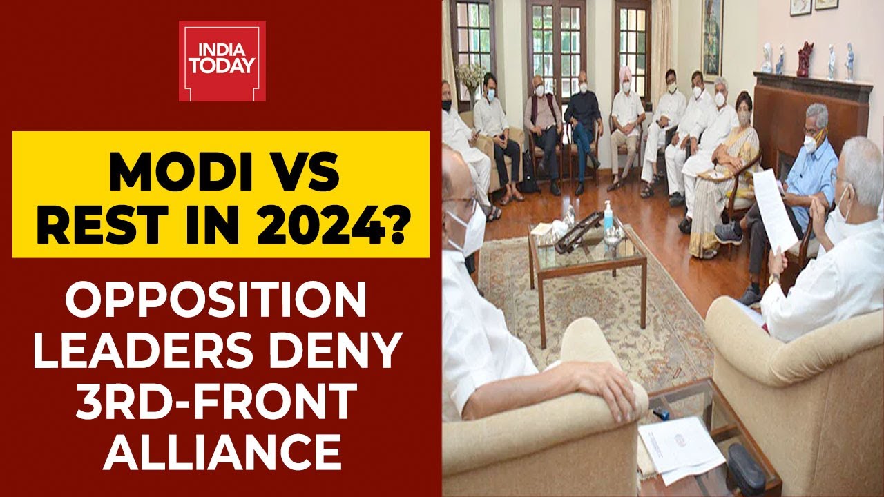 Modi Vs Rest In 2024?: Opposition Leaders Deny Forming 3rd-Front Alliance | Breaking News