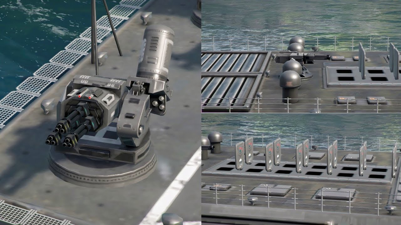 Modern Warships: USS Battlecruiser 2000 Airdefence Test After Buff In Alpha Test 