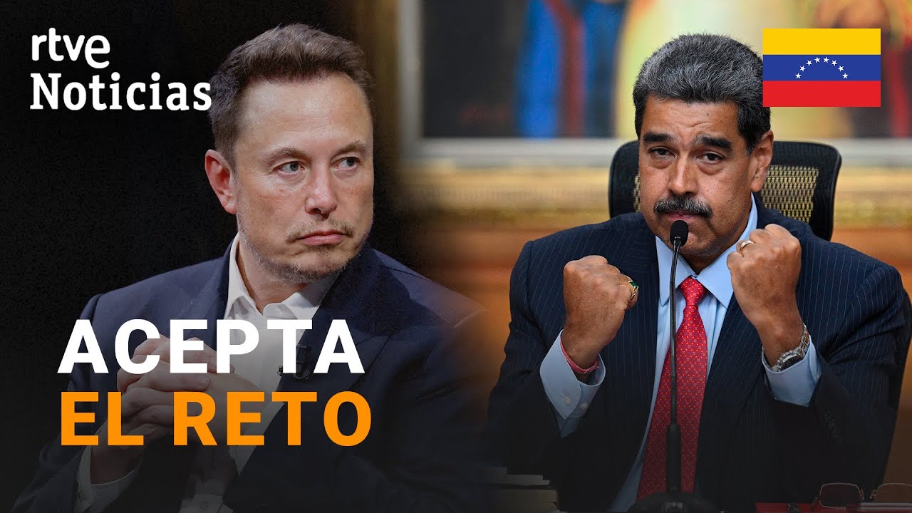 VENEZUELA: MADURO y ELON MUSK se RETAN a un COMBATE de BOXEO con un VIAJE a MARTE en JUEGO | RTVE